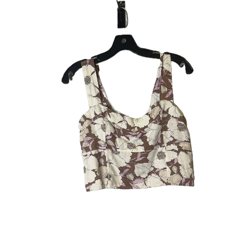 women's tops for those who want to invest in timeless piecesBrown Top Sleeveless By Abercrombie And Fitch, Size: M