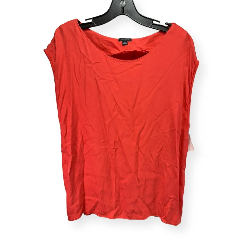 women's tops for those who love to experiment with fashionCoral Top Sleeveless Ann Taylor, Size Xl