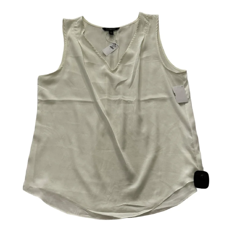 affordable women's topsCream Top Sleeveless Banana Republic, Size S