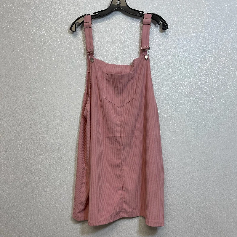 women's everyday dressesDress Casual Short By Cmf In Rose, Size: 2x