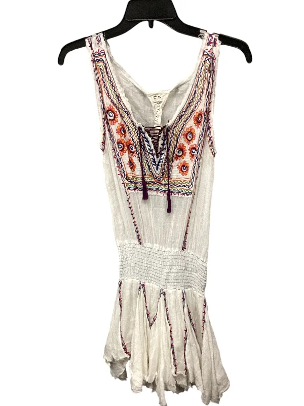 women's designer dressesDress Casual Short By Free People In Multi-colored, Size: S