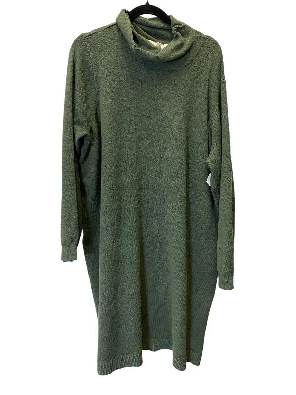 women's statement dressesDress Sweater By Terra & Sky In Green, Size: 3x