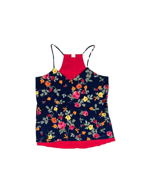 women's tops for casual FridaysFloral Print Top Sleeveless Candies, Size M