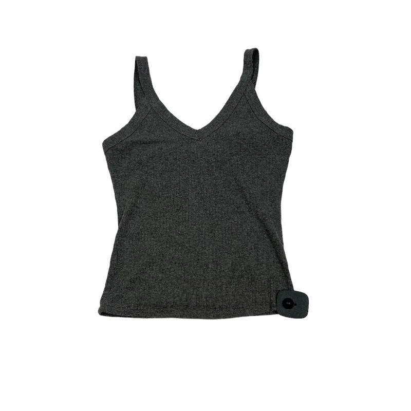 women's tops for those who want to add a touch of sophistication to their casual attireGrey Top Sleeveless Full Tilt, Size S