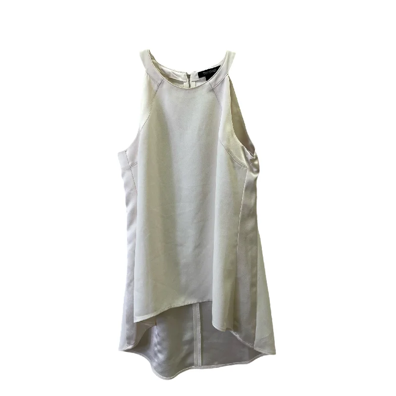 silk women's topsIvory Top Sleeveless By White House Black Market, Size: S