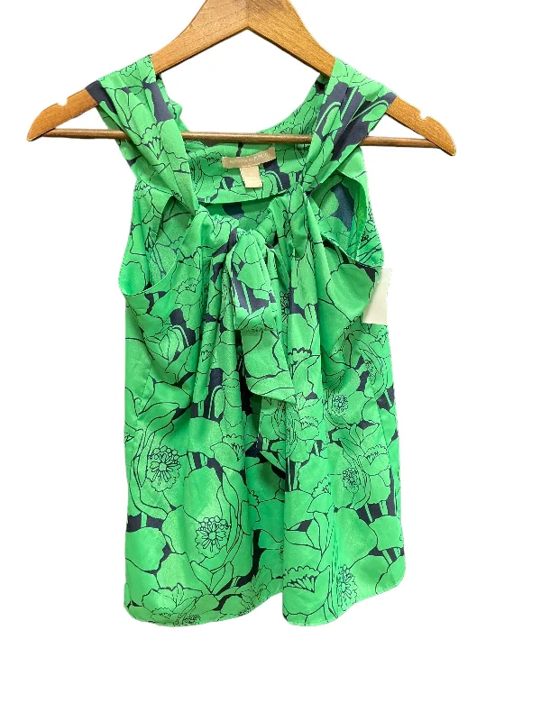 camisoles for womenKelly Green Top Sleeveless Banana Republic O, Size S