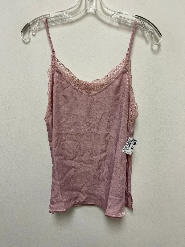 women's tops for those who want to stay cool and chic during warmer weatherMauve Top Sleeveless Andree By Unit, Size L