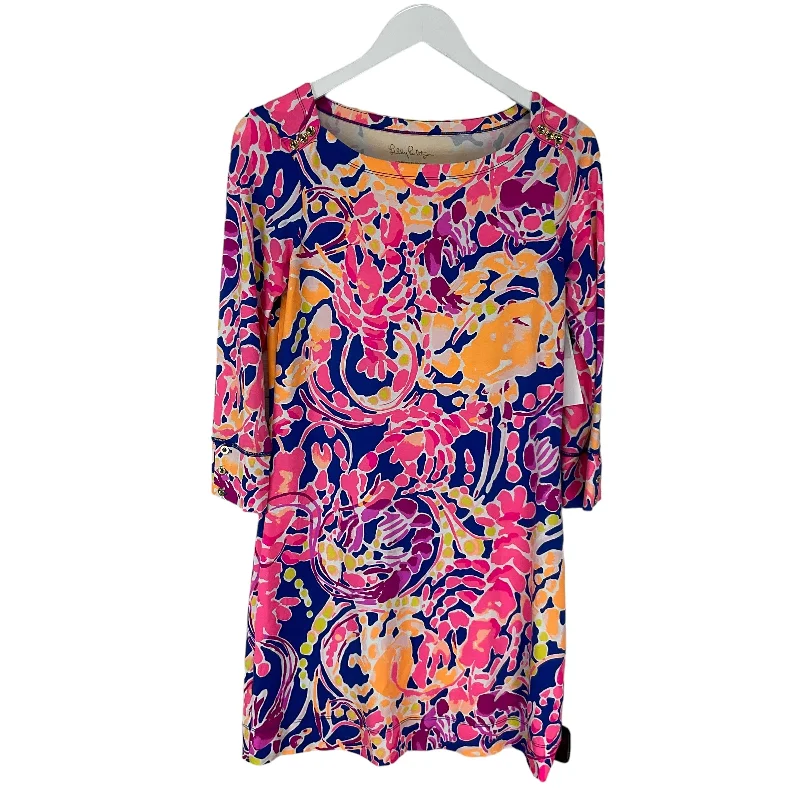 women's bell-sleeved dressesMulti-colored Dress Designer Lilly Pulitzer, Size S