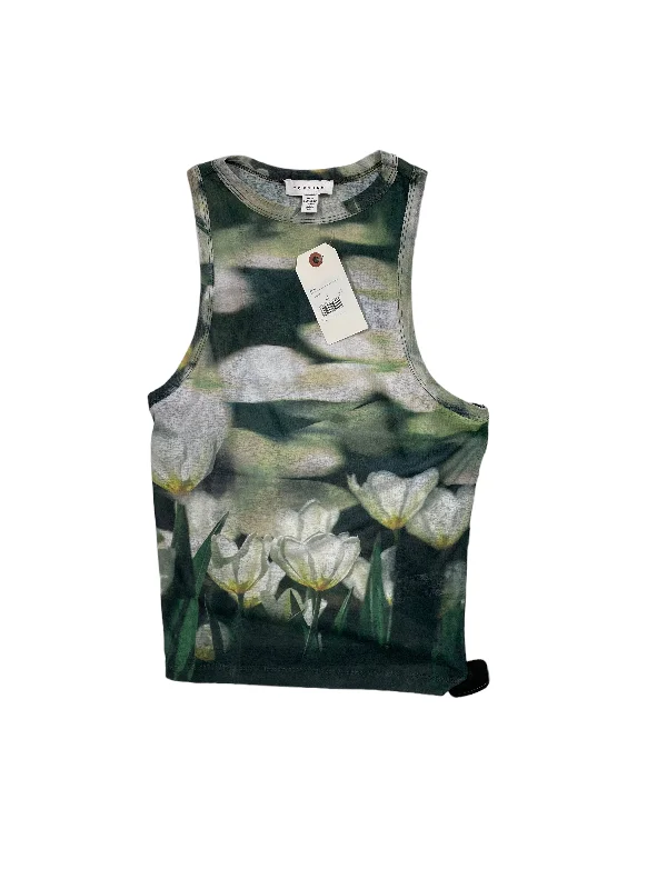 women's tops for creating capsule wardrobesMulti-colored Top Sleeveless Topshop, Size M