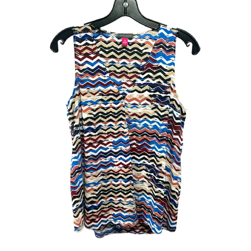 women's tops for those who want to create outfits that are both trendy and timelessMulti-colored Top Sleeveless Vince Camuto, Size Xs