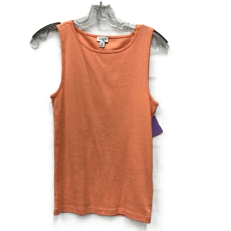 women's tops for those who want to add a personal touch to their wardrobe with unique and one-of-a-kind piecesOrange Top Sleeveless By J. Crew, Size: Xs