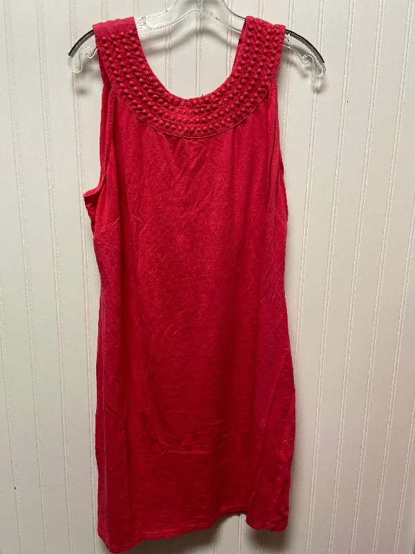 women's chiffon dressesPink Dress Designer Tommy Bahama, Size L