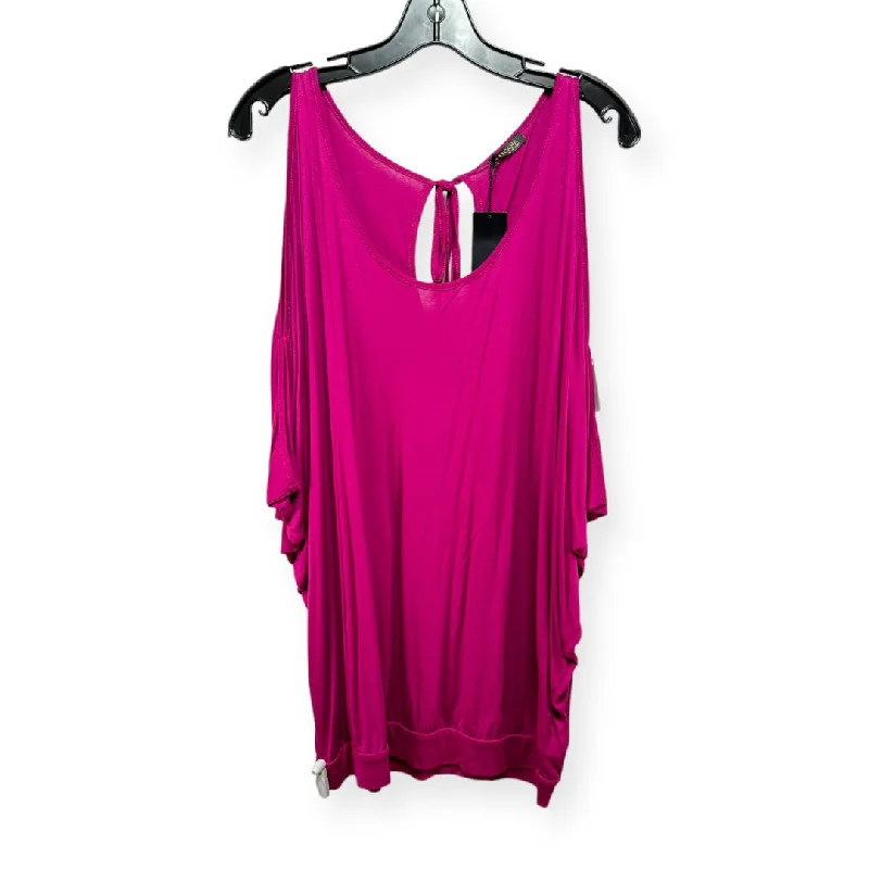 women's tops for statement-making outfitsPink Top Sleeveless Lascana, Size L