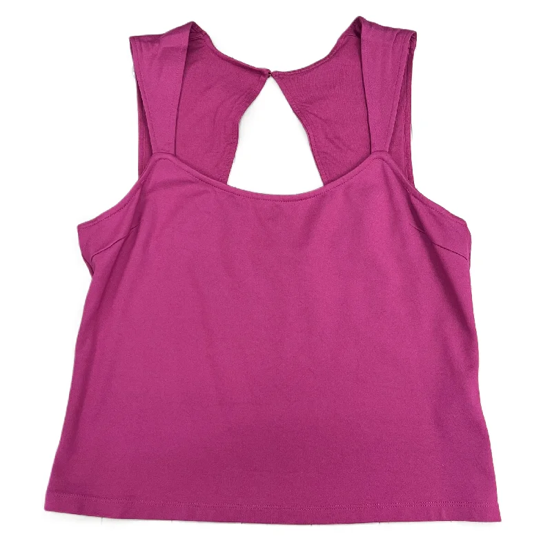 women's tops for those who want to make a fashion statementPurple Top Sleeveless Basic By Maeve, Size: Xl