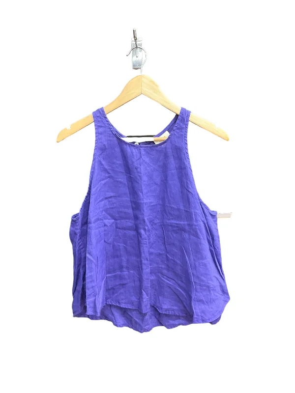 women's tops for those who value both quality and affordabilityPurple Top Sleeveless Maeve, Size L