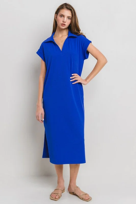 women's eco-friendly dressesRoyal Collared Dress