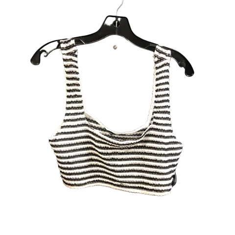 women's tops for those who believe in expressing their individuality through fashionStriped Pattern Top Sleeveless Cmc, Size M