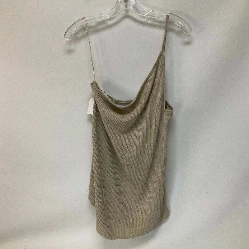 women's tops for those who want to make a bold fashion statement with their choice of topsTan Top Sleeveless Free People, Size M