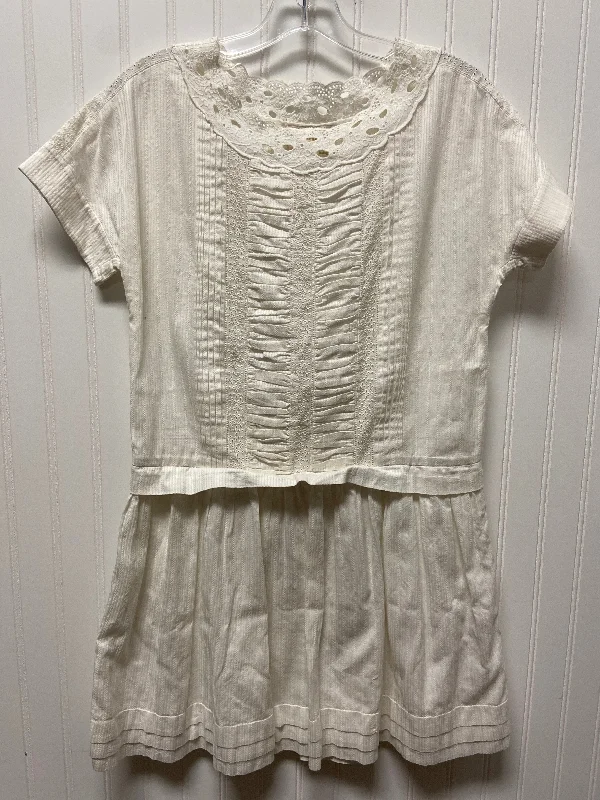 women's casual dressesWhite Dress Designer Kate Spade, Size Xs